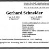 Schneider Gerhard 1910-1999 Todesanzeige